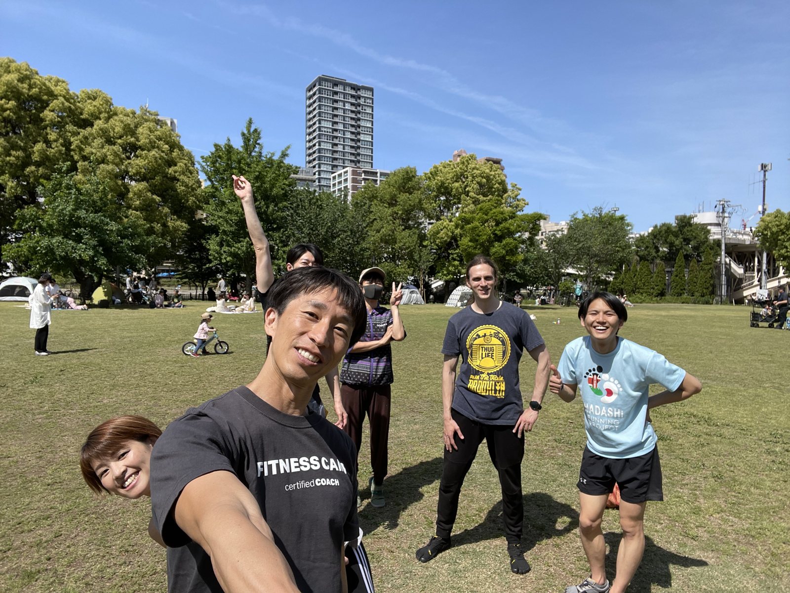 公園での「大人の部活動」